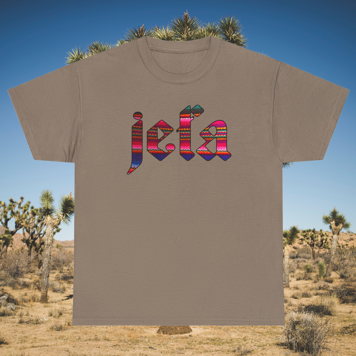Jefa Shirt β Latina Boss Serape Tee | Mexican American Empowerment Tee
