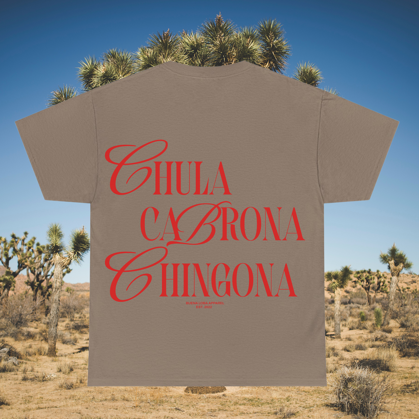 Chula Cabrona Chingona Shirt β Bold Latina Graphic Tee | Buena Loba Apparel