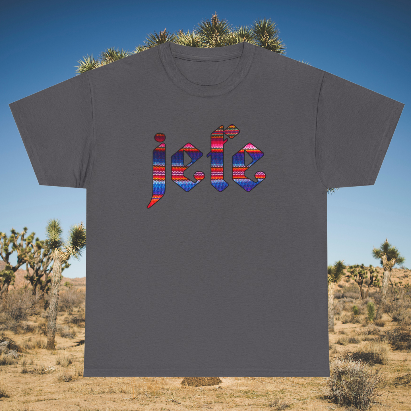 Jefe Shirt – Serape-Inspired Boss Tee for Men | Buena Loba Apparel
