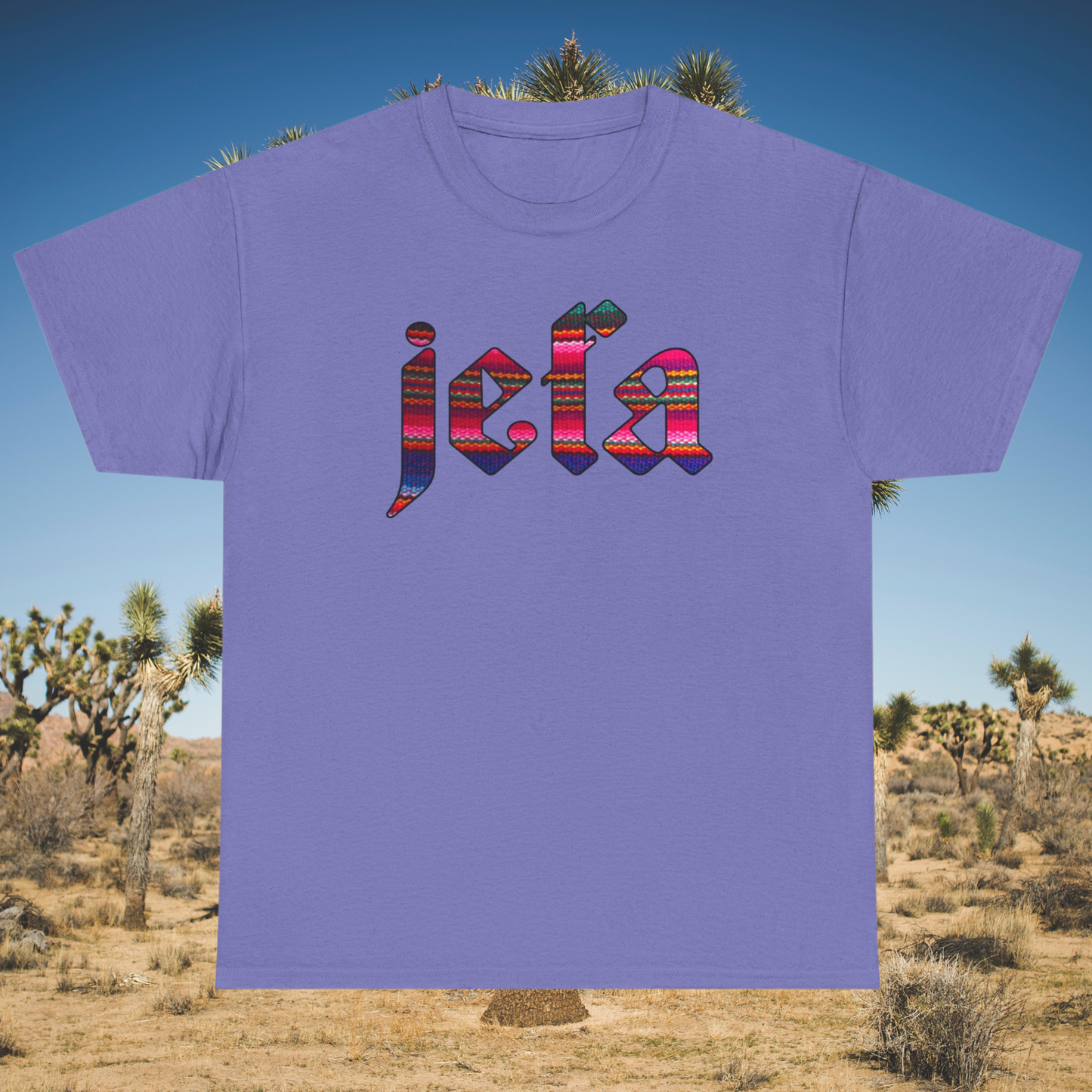 Jefa Shirt – Latina Boss Serape Tee | Mexican American Empowerment Tee